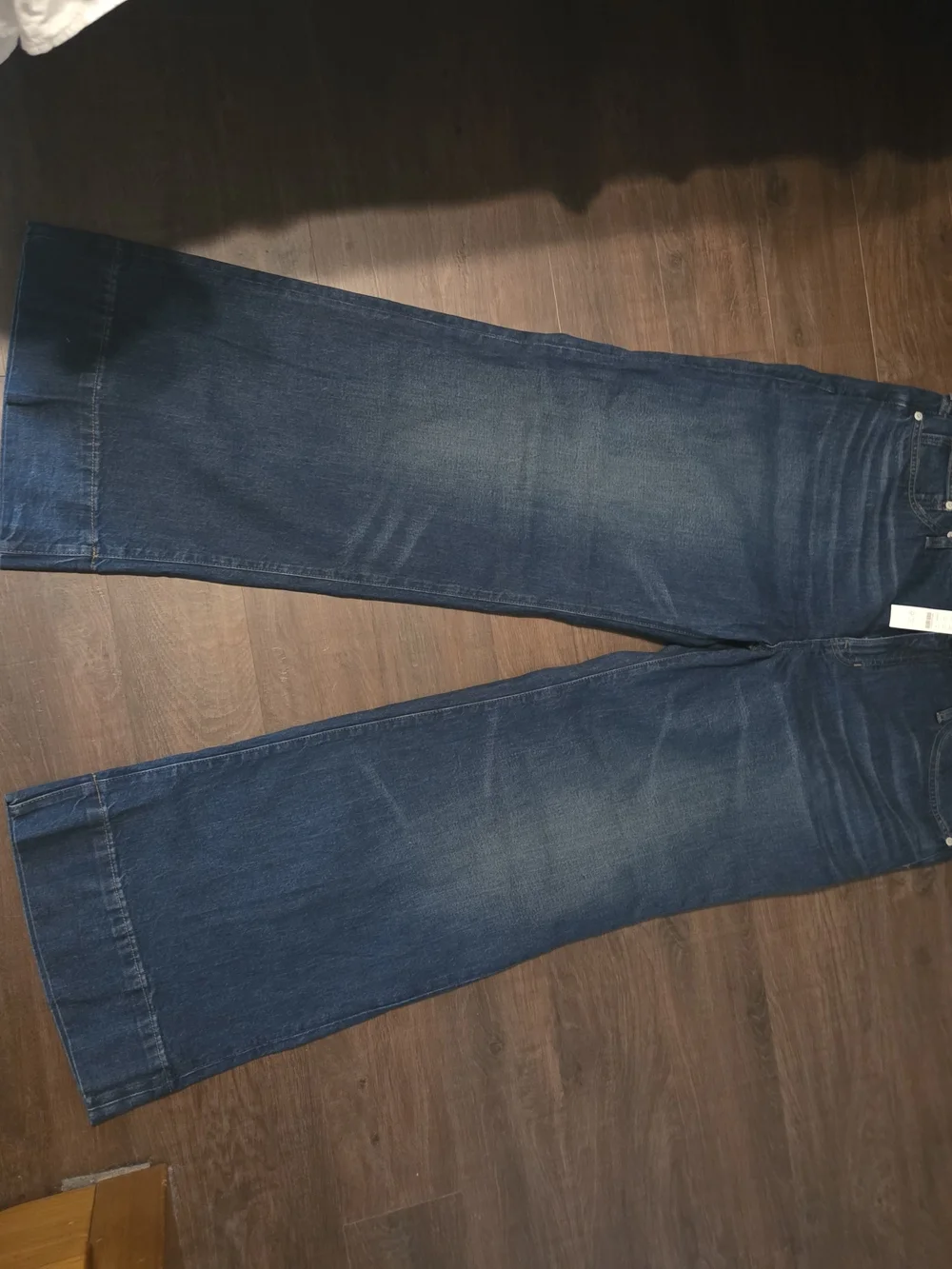 J. Crew Dark Blue '96 Low-rise denim trouser jean Size 33 Nwt New With Tags